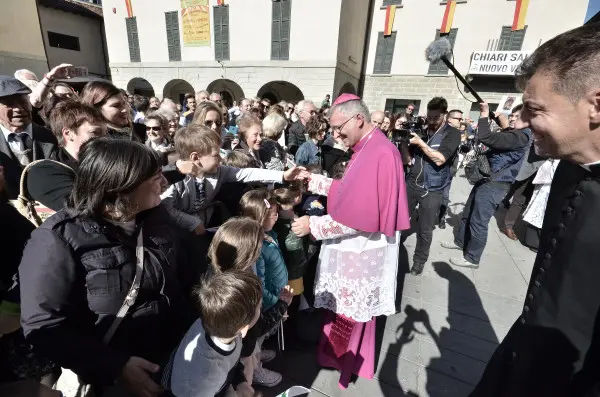 La giornata del nuovo vescovo di Brescia