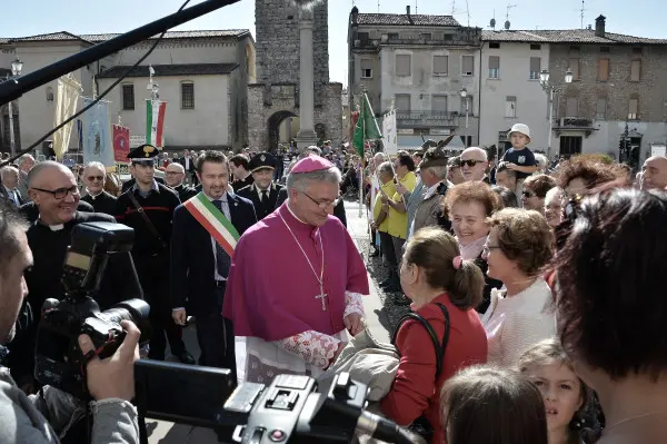 La giornata del nuovo vescovo di Brescia