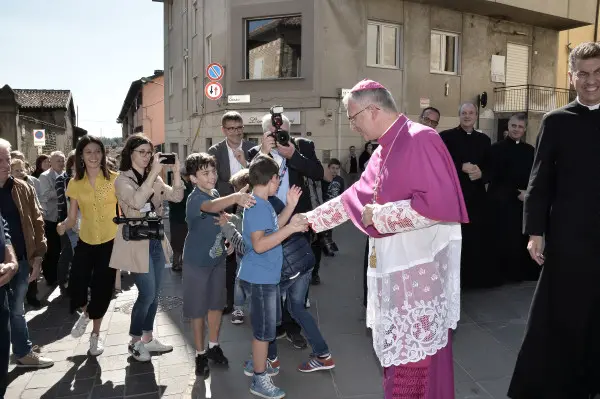 La giornata del nuovo vescovo di Brescia