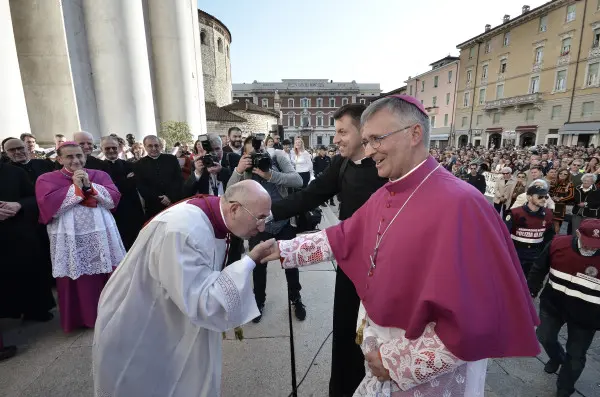 La giornata del nuovo vescovo di Brescia