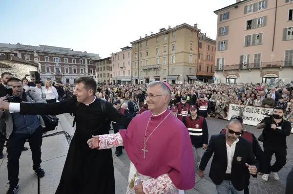 La giornata del nuovo vescovo di Brescia