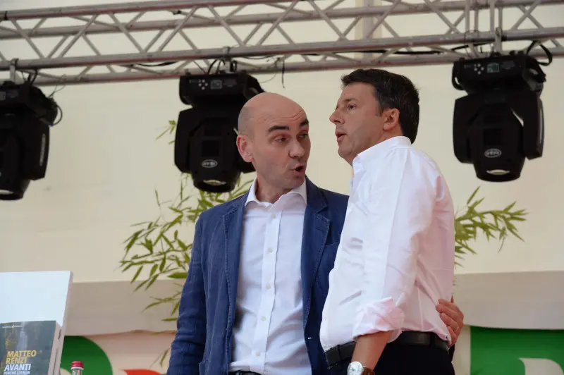 Renzi alla festa dell'Unità di Botticino