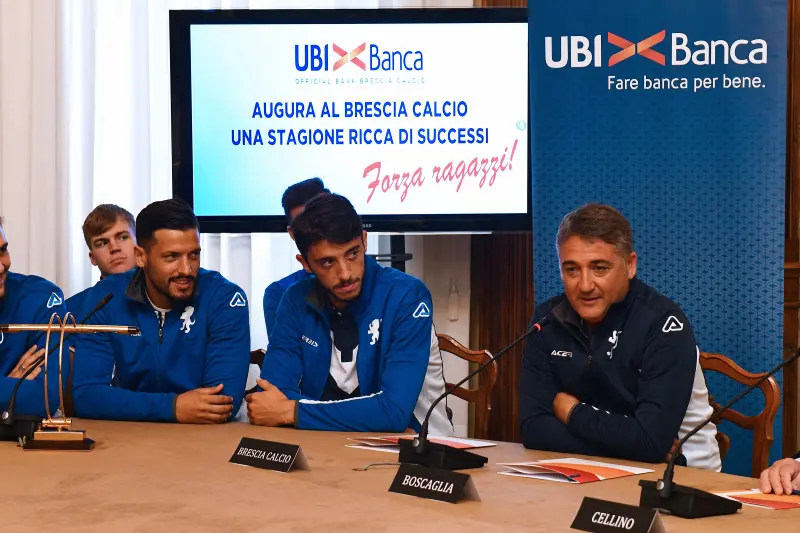 La presentazione del Brescia Calcio
