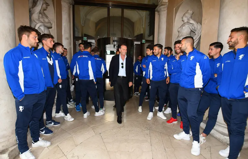 La presentazione del Brescia Calcio