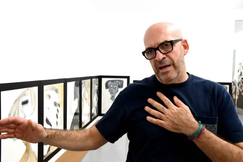 Antonio Marras alla galleria di Massimo Minini