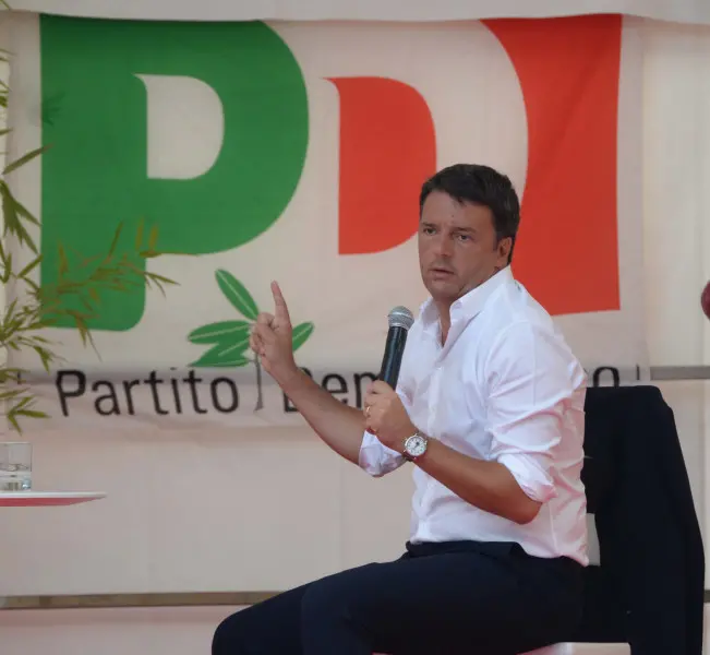 Renzi alla festa dell'Unità di Botticino