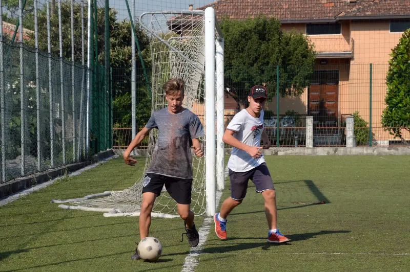 I ragazzi del grest di Montichiari