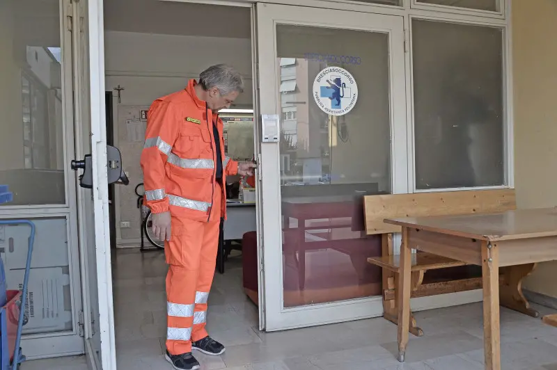 La sede di Bresciasoccorso in viale Piave