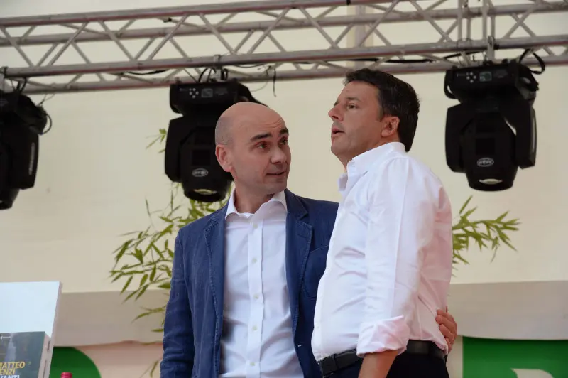 Renzi alla festa dell'Unità di Botticino