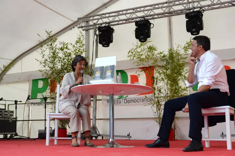 Renzi alla festa dell'Unità di Botticino