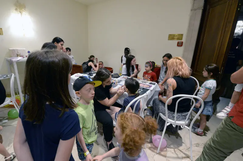 Giusy Versace e le famiglie numerose