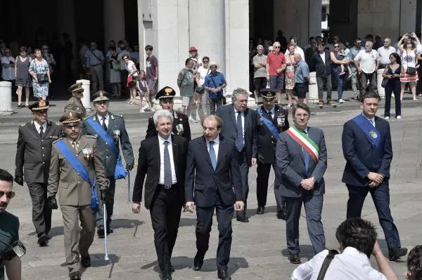 Piazza Loggia: le foto dalla Festa della Repubblica