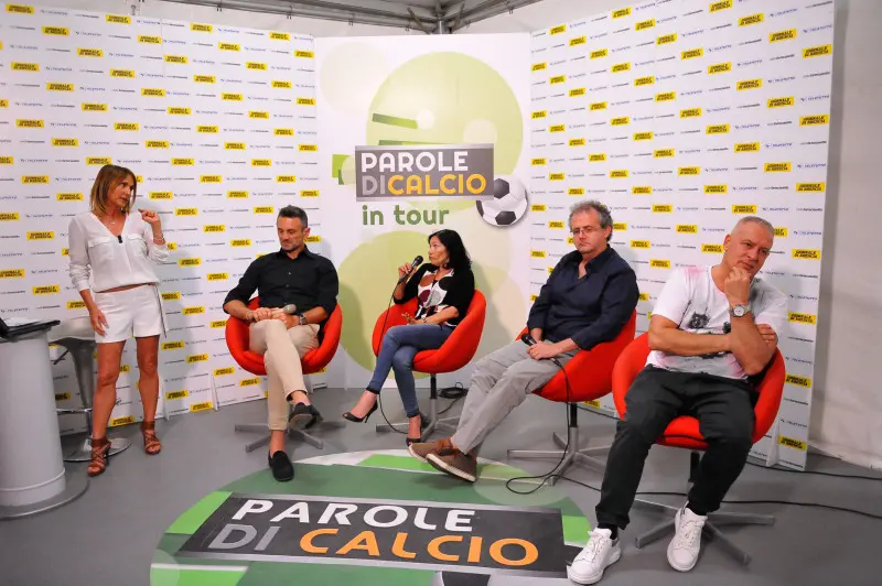 «Parole di Calcio in tour», la prima serata