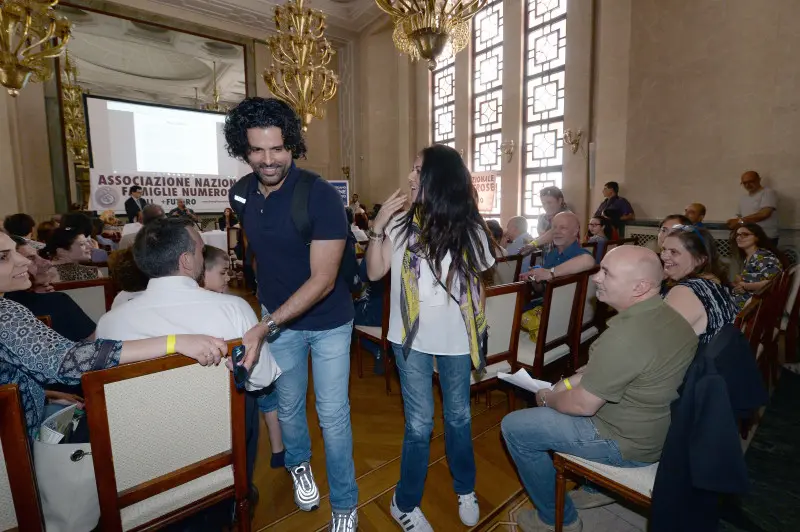 Giusy Versace e le famiglie numerose