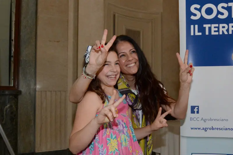 Giusy Versace e le famiglie numerose