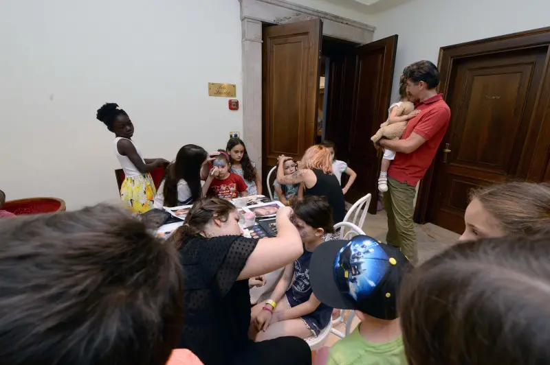 Giusy Versace e le famiglie numerose