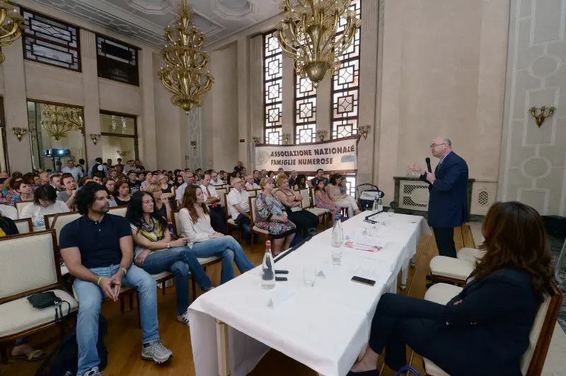 Giusy Versace e le famiglie numerose