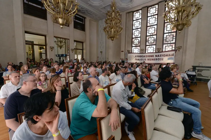 Giusy Versace e le famiglie numerose