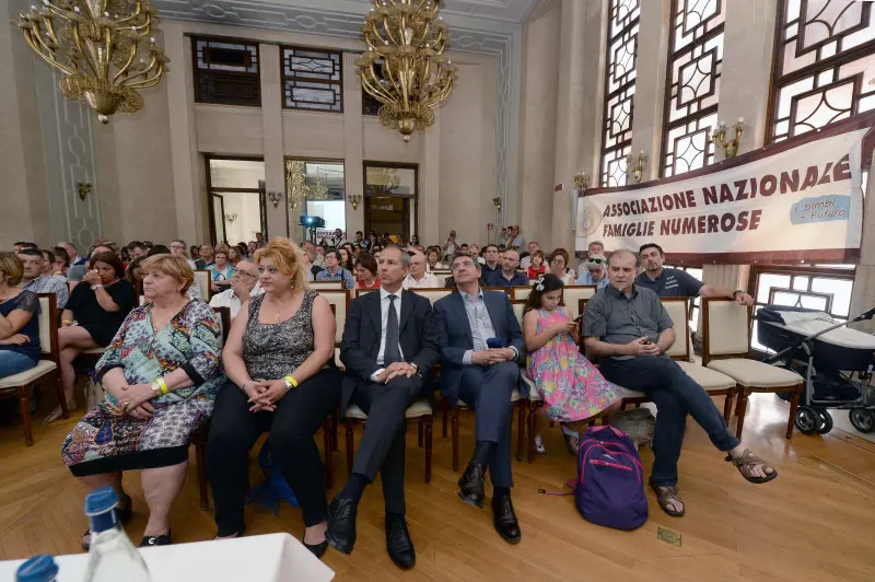 Giusy Versace e le famiglie numerose