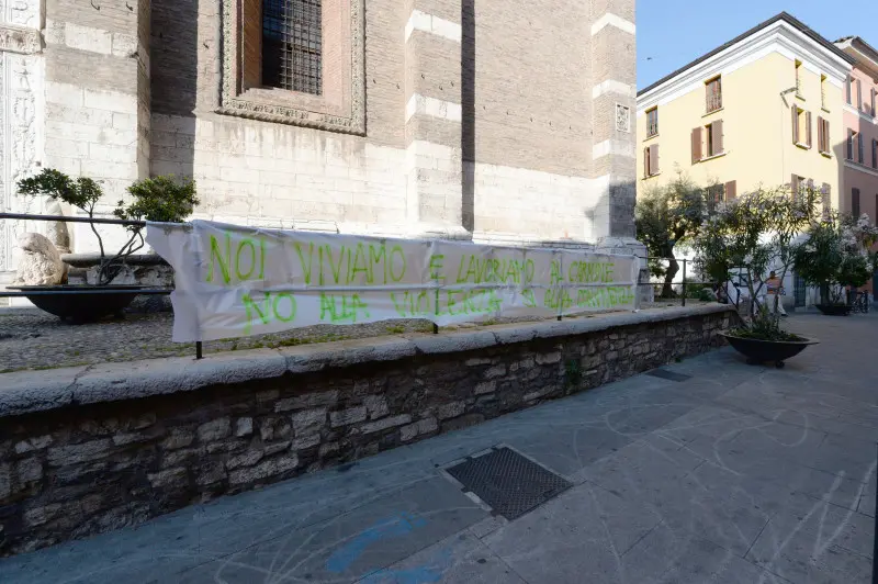 Contrada del Carmine, teatro della violenta rissa con machete