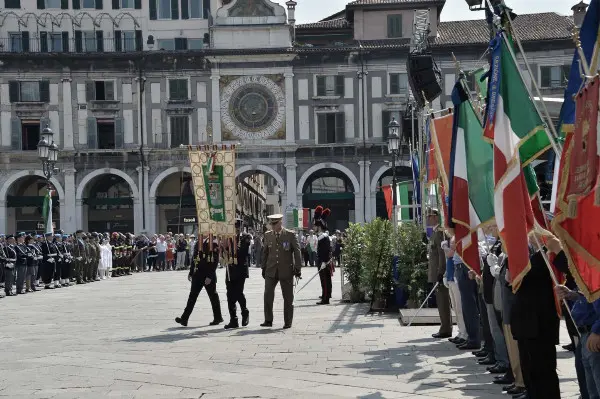 Piazza Loggia: le foto dalla Festa della Repubblica