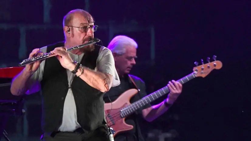 Il live di Ian Anderson in piazza Loggia