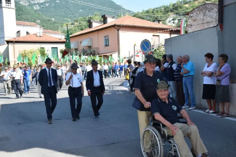 Festa per i 90 anni del gruppo alpini