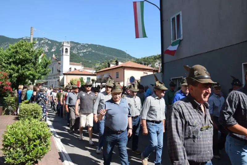 Festa per i 90 anni del gruppo alpini