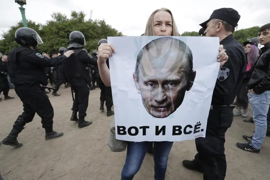 Le manifestazioni in Russia
