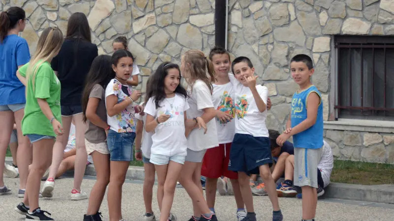 I ragazzi del grest di Cellatica