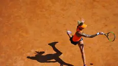 La finale degli Internazionali Femminili di Tennis