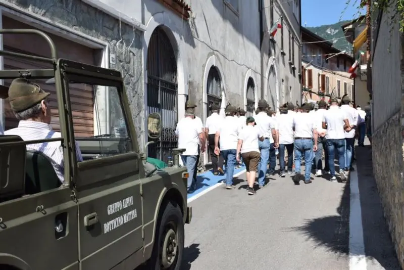 Festa per i 90 anni del gruppo alpini