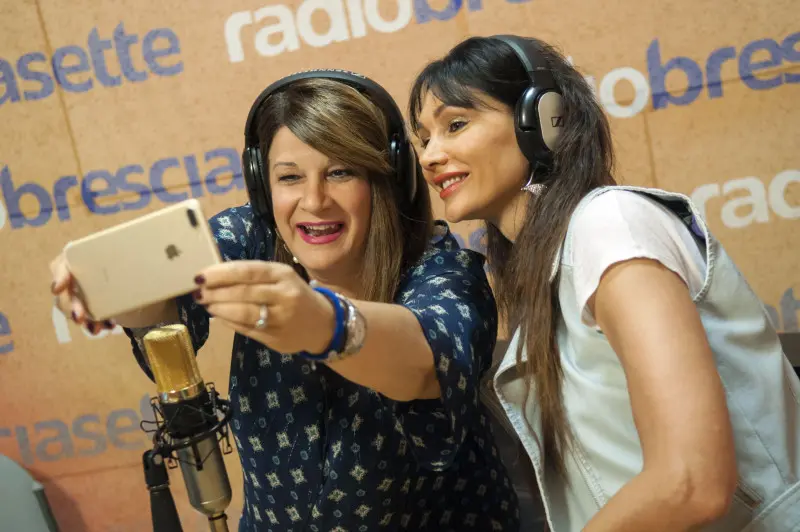 Luisa Corna a Radio Bresciasette