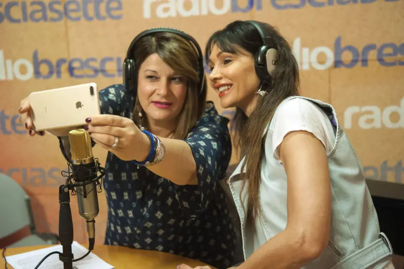 Luisa Corna a Radio Bresciasette