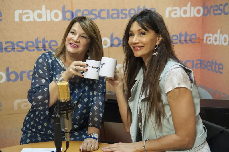 Luisa Corna a Radio Bresciasette