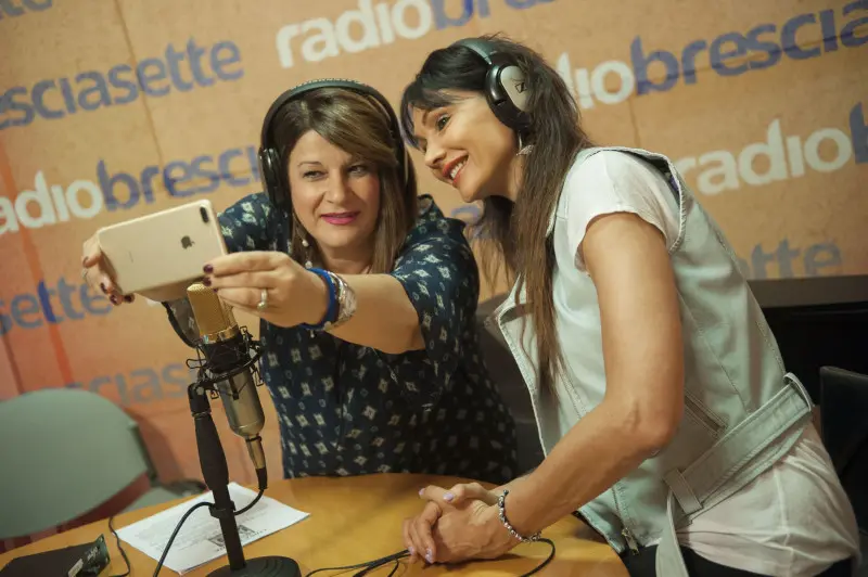 Luisa Corna a Radio Bresciasette