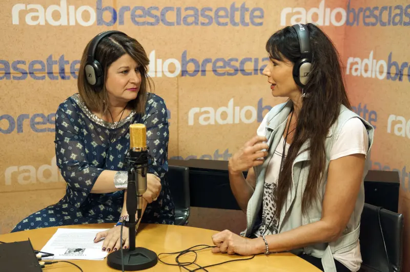 Luisa Corna a Radio Bresciasette