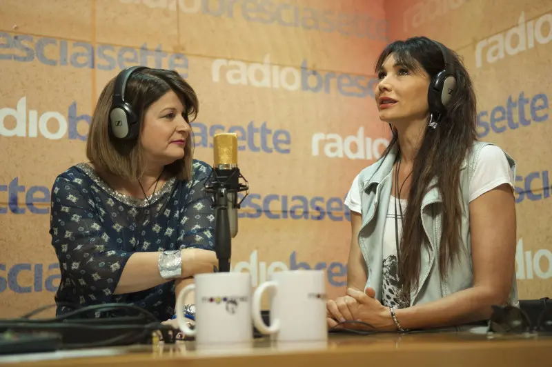 Luisa Corna a Radio Bresciasette