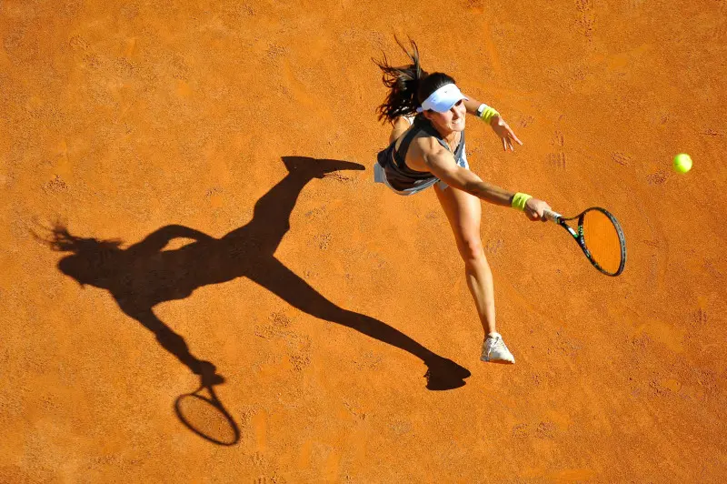 La finale degli Internazionali Femminili di Tennis