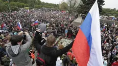 Le manifestazioni in Russia
