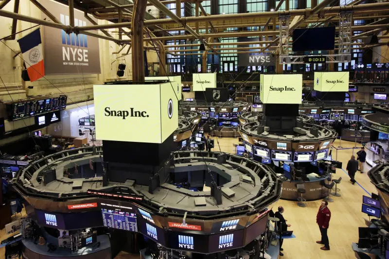 Snapchat sbarca a Wall Street e vola