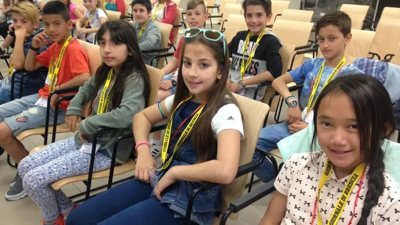 Gli alunni della scuola Turla in visita al GdB
