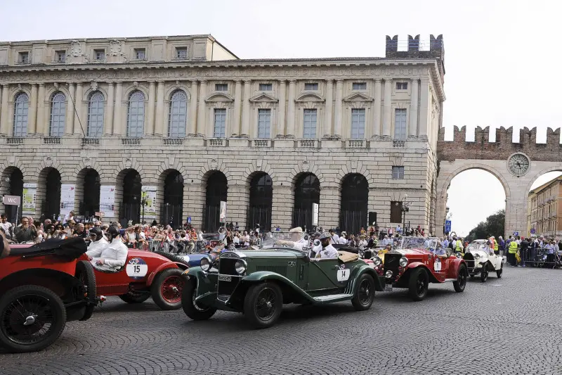 La Mille Miglia a Verona