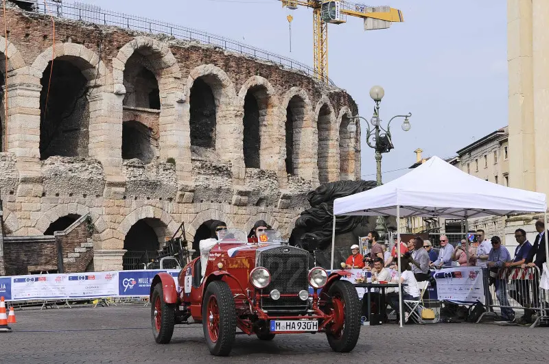 La Mille Miglia a Verona