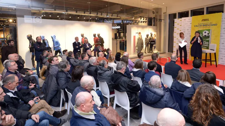 La presentazione dell'Almanacco del calcio bresciano