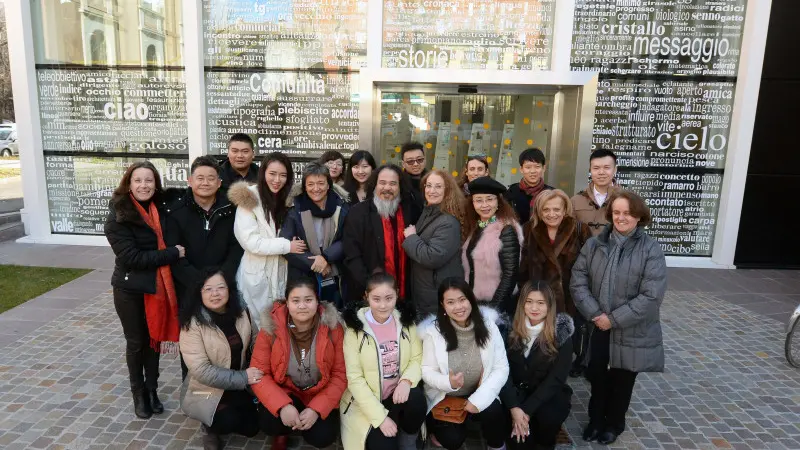 I cantanti lirici in visita al nostro giornale