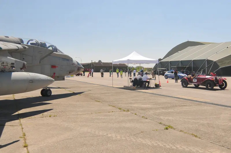 La Mille Miglia all'aerobase di Ghedi