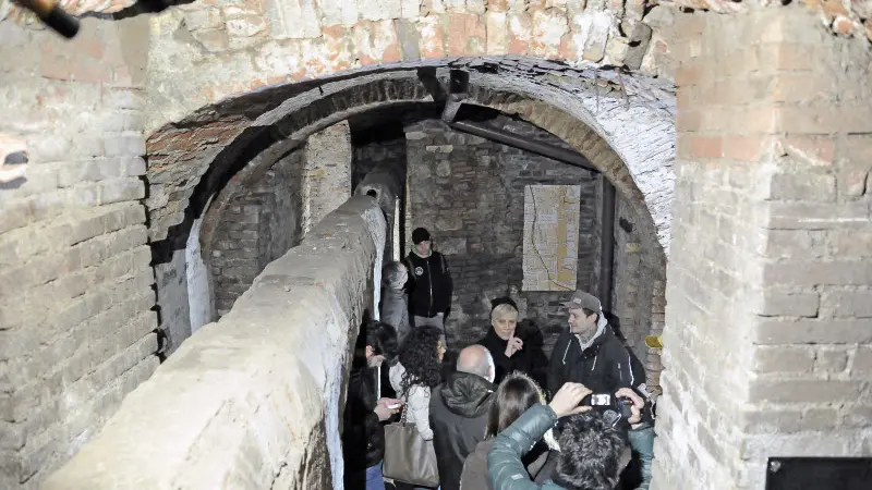 L'antico acquedotto riaperto da Brescia Underground