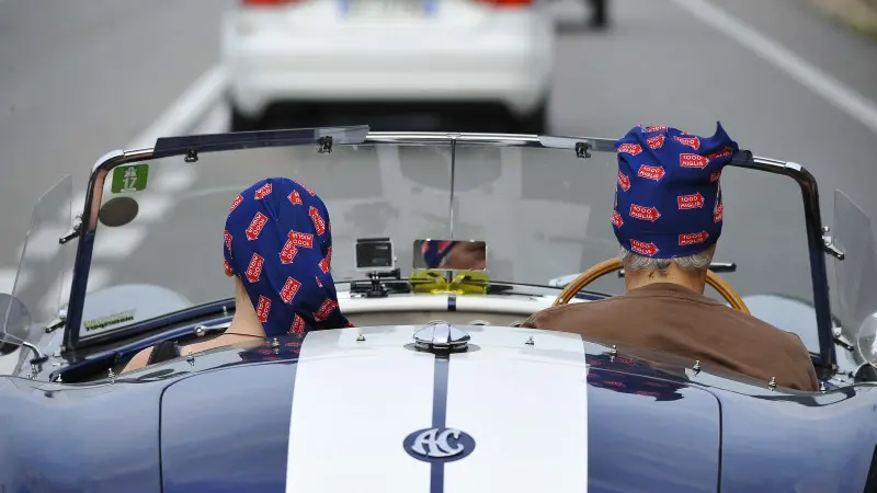 Il passaggio della Mille Miglia a Montecchio