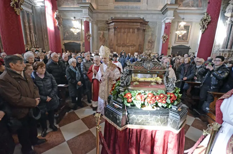 Nella chiesa dei Santi la celebrazione dei patroni